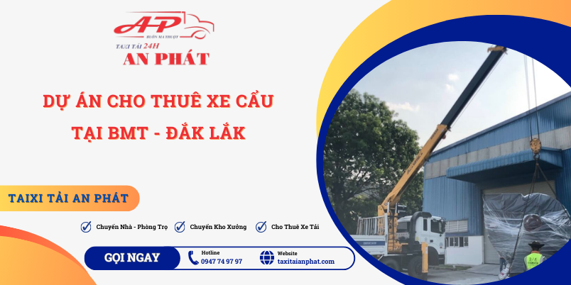 Du an cho thue xe cau tai KCN Hoa Phu